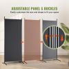 VEVOR Room Divider, 6.1 ft Room Dividers and Folding Privacy Screens (3-panel), Fabric Partition Room Dividers for Office, Bedroom, Dining Room, Study