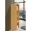 4-Shelf Wood Bookcase